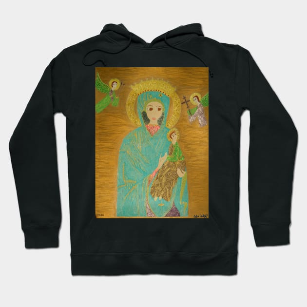 Our Lady of Perpetual Help Hoodie by DebiCady